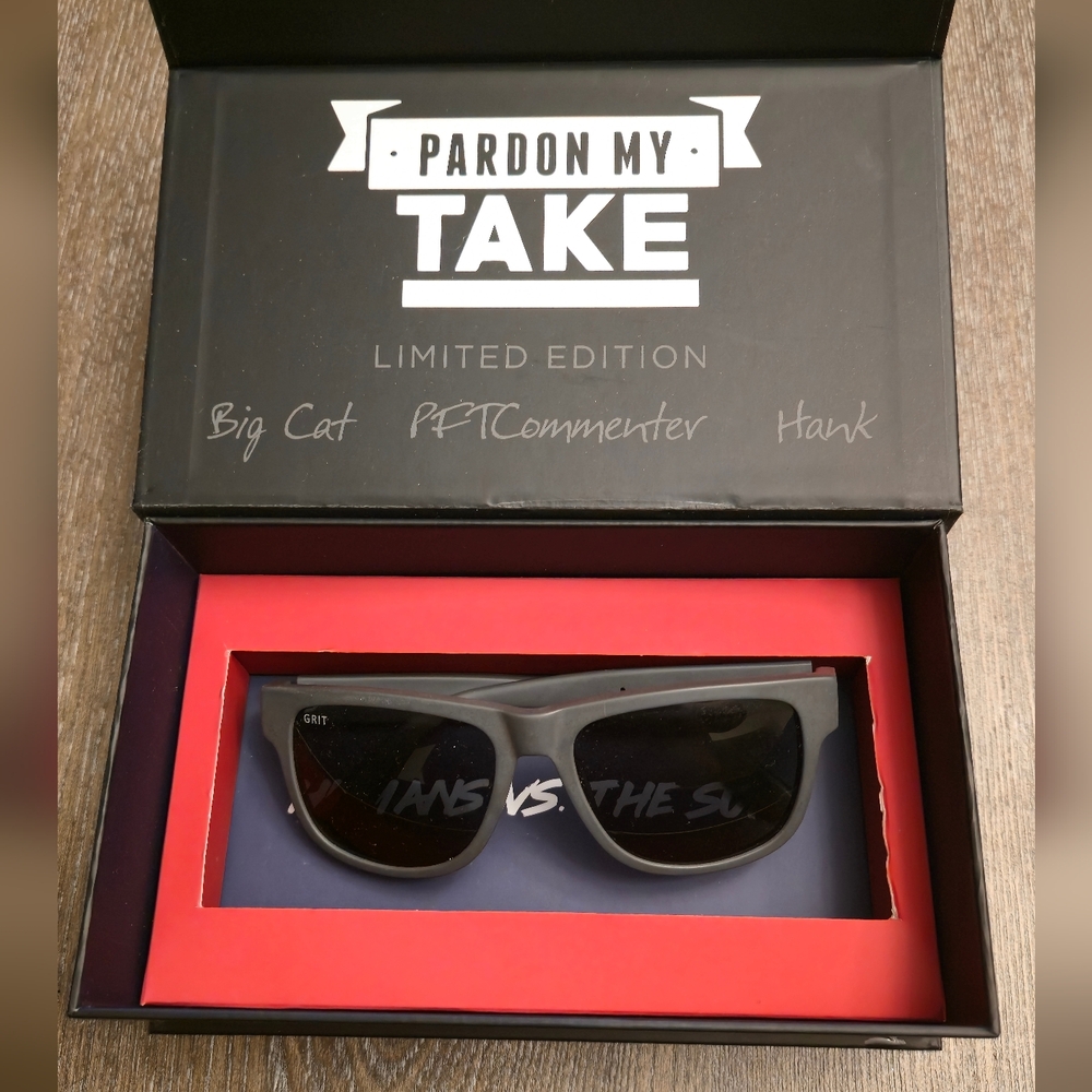 Shady Rays “Pardon My Take” PMT Limited Edition Sunglasses – Brand New